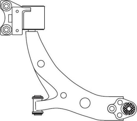 FRAP F4628 - Track Control Arm autospares.lv