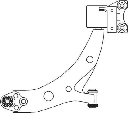FRAP F4627 - Track Control Arm autospares.lv