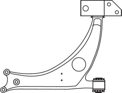 FRAP F4034 - Track Control Arm autospares.lv