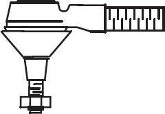 FRAP F4134 - Tie Rod End autospares.lv