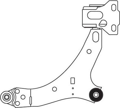 FRAP F4227 - Track Control Arm autospares.lv