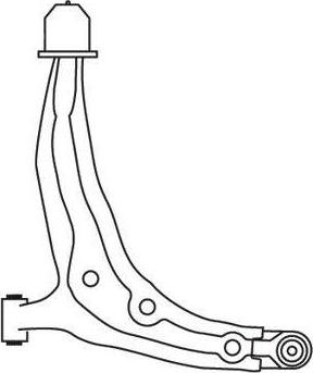 FRAP F3967 - Track Control Arm autospares.lv