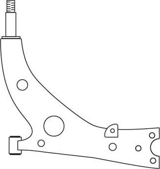 FRAP F3653 - Track Control Arm autospares.lv