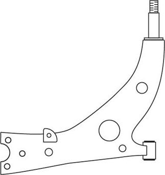 FRAP F3652 - Track Control Arm autospares.lv