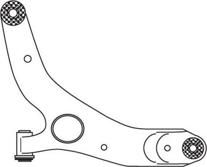 FRAP F3253 - Track Control Arm autospares.lv