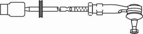 FRAP T/339 - Inner Tie Rod, Axle Joint autospares.lv