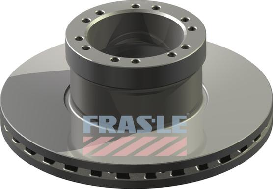 FRAS-LE FHDI00125 - Brake Disc autospares.lv