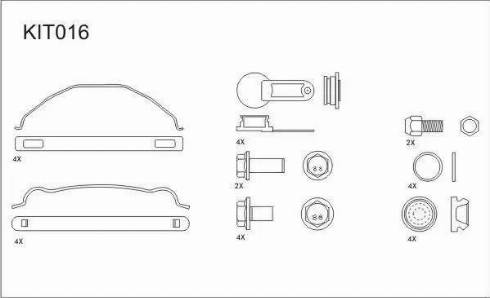 FRAS-LE PD/170-K16_HD PRO - Brake Pad Set, disc brake autospares.lv