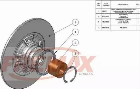 FREMAX BD-4901 - Brake Disc autospares.lv