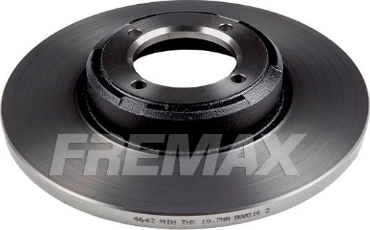 FREMAX BD-4642 - Brake Disc autospares.lv