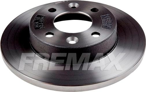 FREMAX BD-4705 - Brake Disc autospares.lv