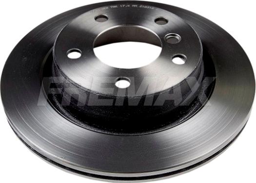 FREMAX BD-5563 - Brake Disc autospares.lv