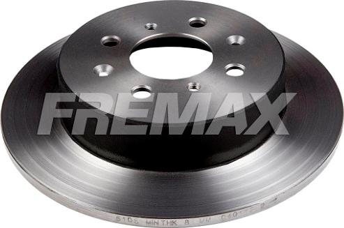 FREMAX BD-5105 - Brake Disc autospares.lv