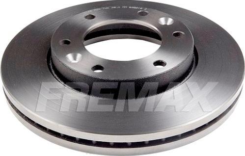 FREMAX BD-5127 - Brake Disc autospares.lv