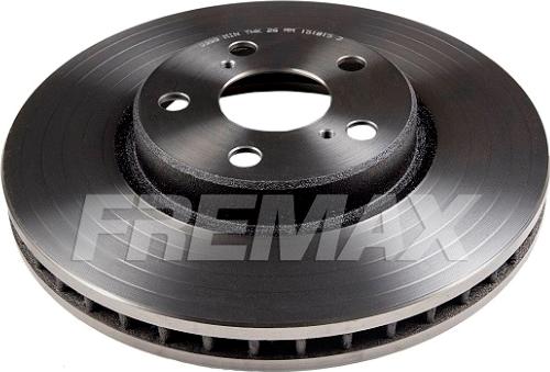 FREMAX BD-0600 - Brake Disc autospares.lv