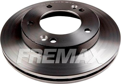 FREMAX BD-0008 - Brake Disc autospares.lv