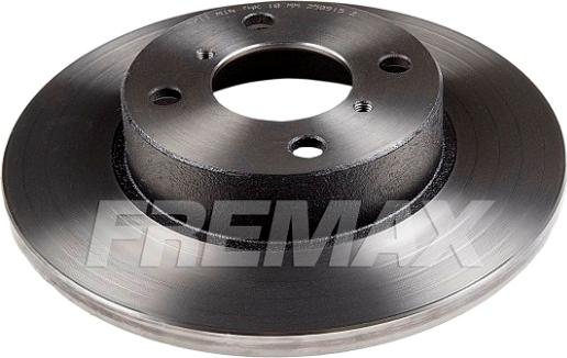 FREMAX BD-0711 - Brake Disc autospares.lv