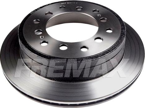 FREMAX BD-2917 - Brake Disc autospares.lv