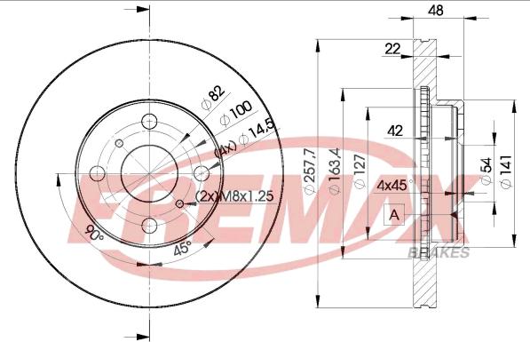 FREMAX BD-2490 - Brake Disc autospares.lv