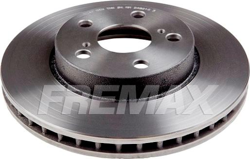 FREMAX BD-2047 - Brake Disc autospares.lv