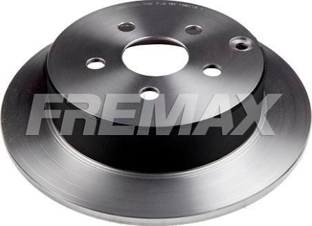 FREMAX BD-2827 - Brake Disc autospares.lv