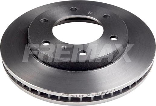 FREMAX BD-7116 - Brake Disc autospares.lv