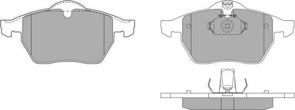 FREMAX FBP-0998 - Brake Pad Set, disc brake autospares.lv