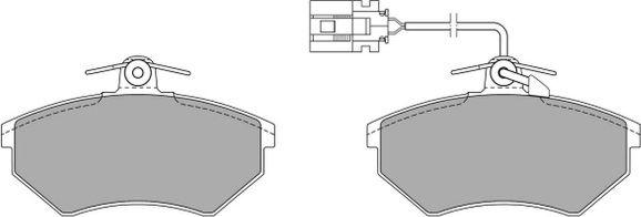 FREMAX FBP-0953 - Brake Pad Set, disc brake autospares.lv