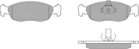 FREMAX FBP-0902 - Brake Pad Set, disc brake autospares.lv