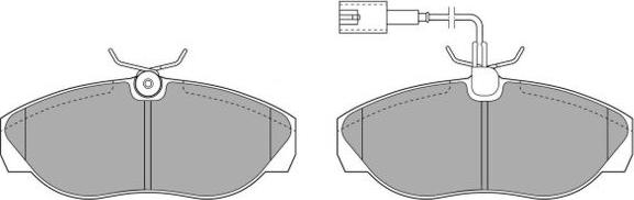 FREMAX FBP-0915-01 - Brake Pad Set, disc brake autospares.lv