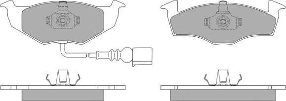 FREMAX FBP-0985-01 - Brake Pad Set, disc brake autospares.lv