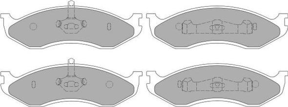 FREMAX FBP-0986 - Brake Pad Set, disc brake autospares.lv