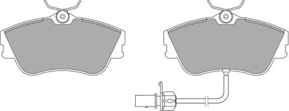 FREMAX FBP-0938 - Brake Pad Set, disc brake autospares.lv