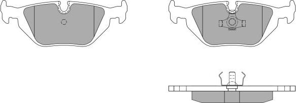 FREMAX FBP-0932 - Brake Pad Set, disc brake autospares.lv