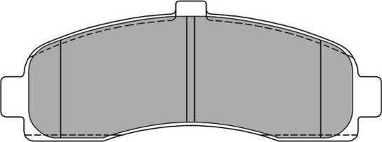 FREMAX FBP-0921 - Brake Pad Set, disc brake autospares.lv