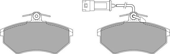 FREMAX FBP-0446-01 - Brake Pad Set, disc brake autospares.lv