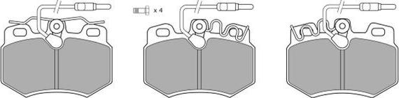 FREMAX FBP-0506-01 - Brake Pad Set, disc brake autospares.lv