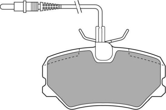 FREMAX FBP-0573-01 - Brake Pad Set, disc brake autospares.lv