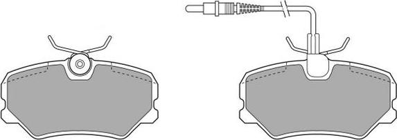 FREMAX FBP-0573 - Brake Pad Set, disc brake autospares.lv