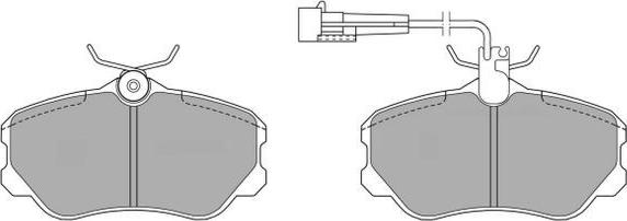 FREMAX FBP-0606 - Brake Pad Set, disc brake autospares.lv