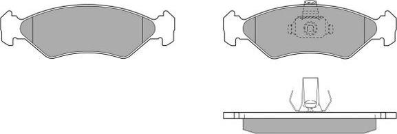 FREMAX FBP-0681-01 - Brake Pad Set, disc brake autospares.lv