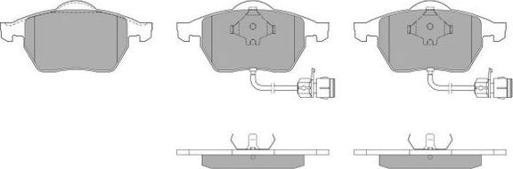 FREMAX FBP-0872 - Brake Pad Set, disc brake autospares.lv