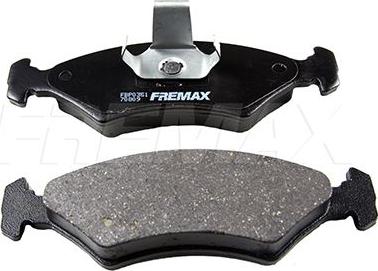 FREMAX FBP-0351 - Brake Pad Set, disc brake autospares.lv