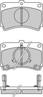 FREMAX FBP-0304 - Brake Pad Set, disc brake autospares.lv