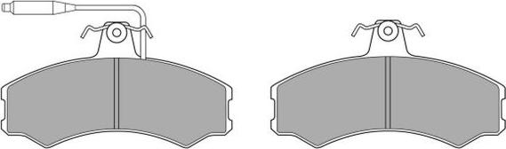 FREMAX FBP-0329 - Brake Pad Set, disc brake autospares.lv