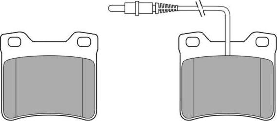 FREMAX FBP-0743 - Brake Pad Set, disc brake autospares.lv