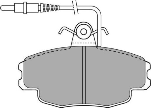 FREMAX FBP-0762 - Brake Pad Set, disc brake autospares.lv