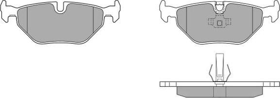 FREMAX FBP-0734 - Brake Pad Set, disc brake autospares.lv