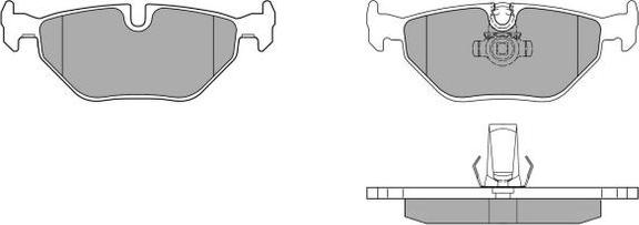 FREMAX FBP-0733-01 - Brake Pad Set, disc brake autospares.lv