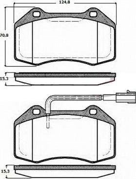 FREMAX FBP-1945 - Brake Pad Set, disc brake autospares.lv